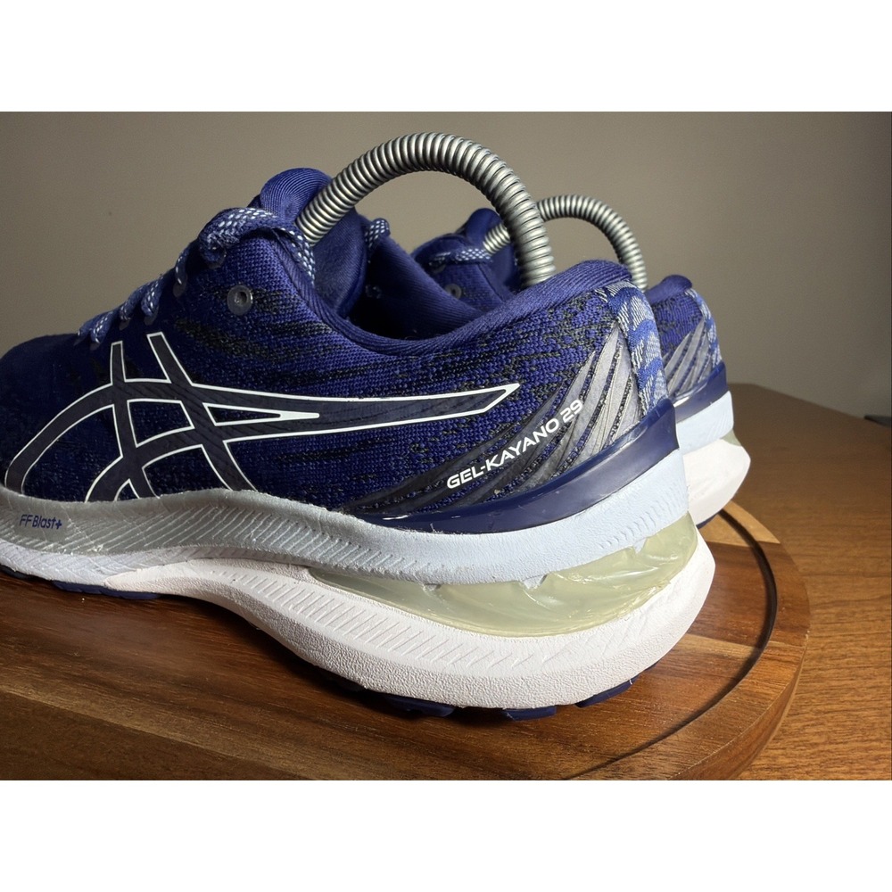 Asics Gel-Kayano 29 Women 10 Running Shoes Blue White Athletic 1012B272 - Picture 2 of 16